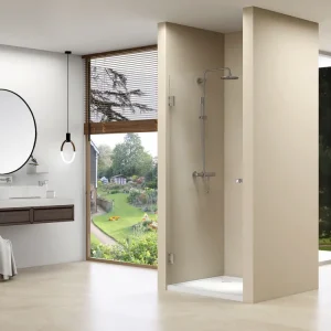Exclusieve Aanbieding van Rijn ST01 profielloze nisdeur 90cm chroom