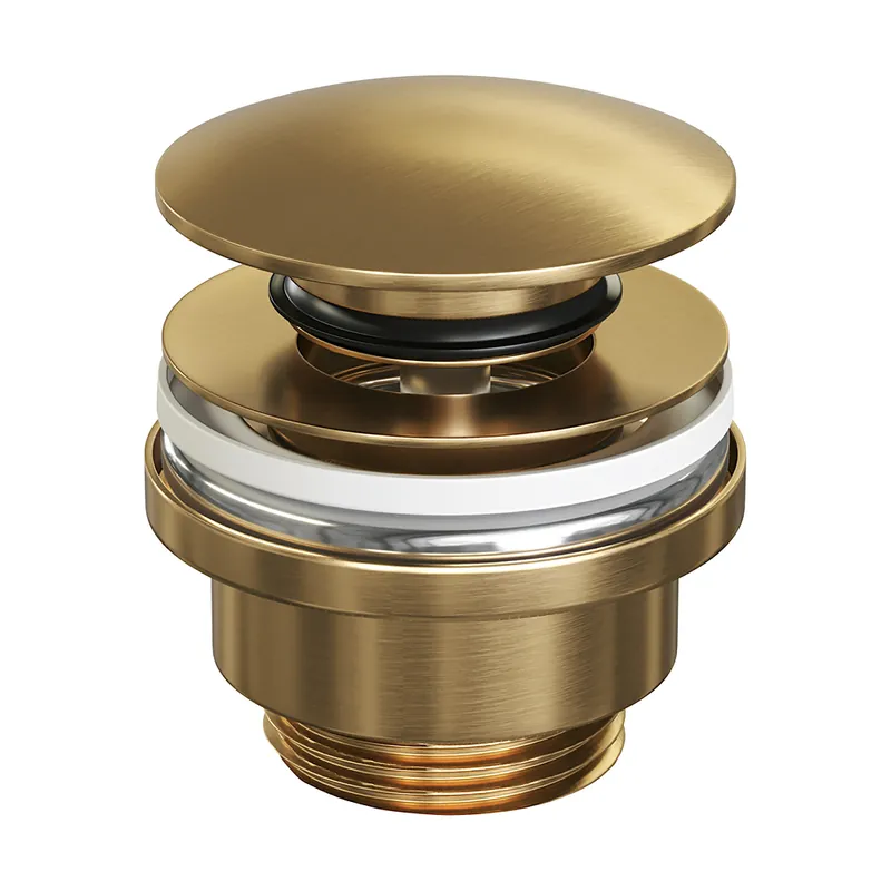 Brauer Gold Edition clickwaste geborsteld messing PVD Gratis Verzending