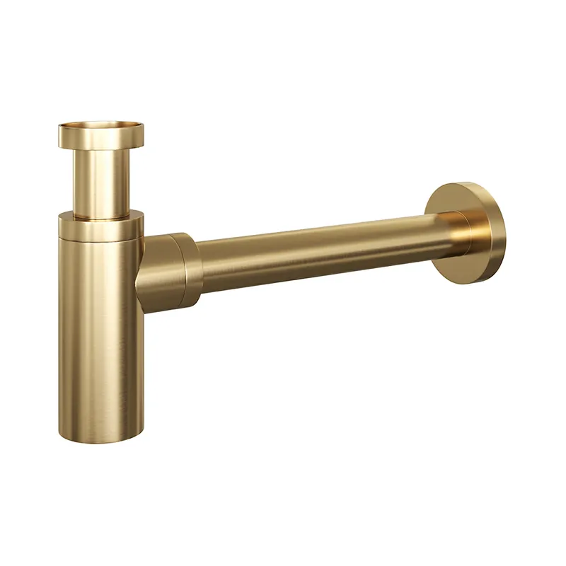 Groothandel Brauer Gold Edition sifon geborsteld messing PVD