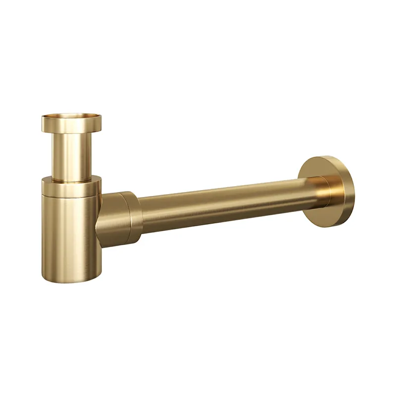 Brauer Gold Edition fontein sifon geborsteld messing PVD Superprijs