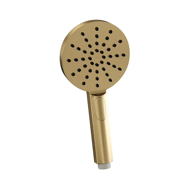 Brauer Gold Edition handdouche met 3 standen 12cm geborsteld messing Gratis Retour