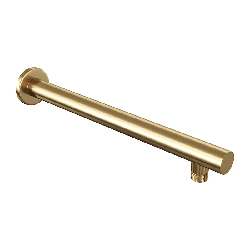 Brauer Gold Edition rechte wandarm geborsteld messing PVD Lage Prijs