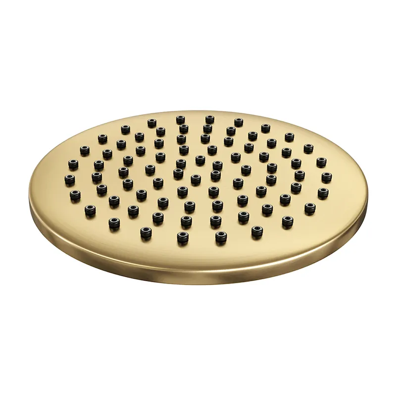 Brauer Gold Edition hoofddouche 20cm geborsteld messing PVD Superprijs