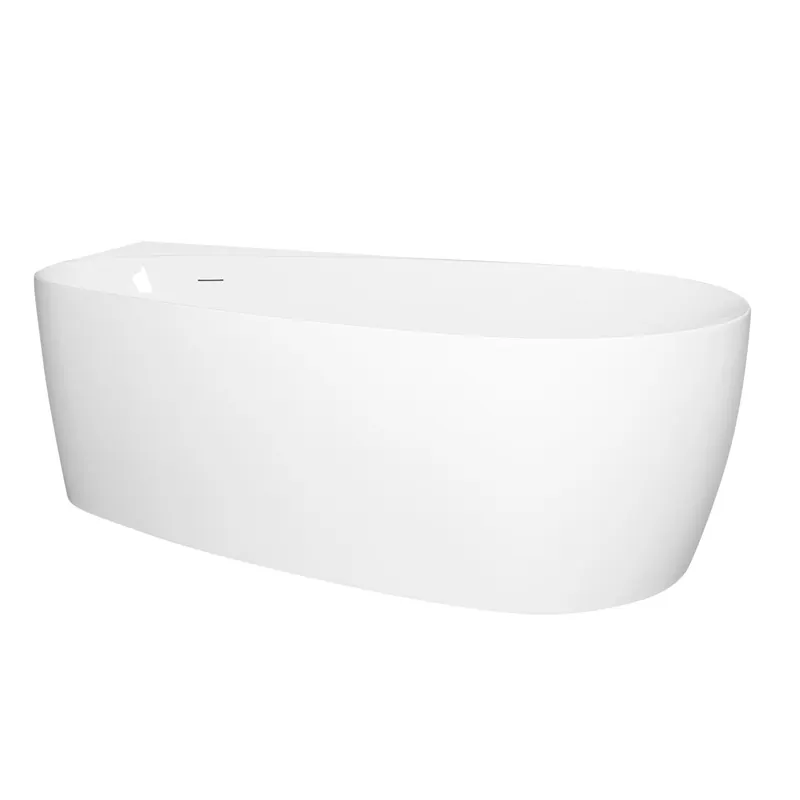 Kerra Lucy half vrijstaand bad 170x80cm wit Gecertificeerd