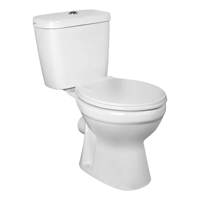 Geld-Terug-Garantie Kerra C-Clear toilet met zitting diepspoel wit PK