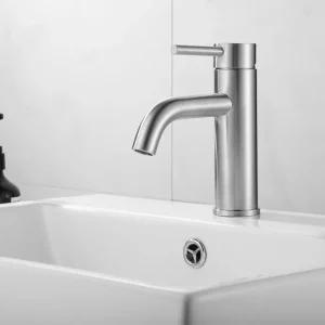 Saniclear Plus wastafelkraan RVS Beperkt Aanbod