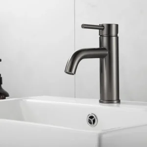 Nieuw Model Saniclear Plus wastafelkraan verouderd ijzer - gunmetal