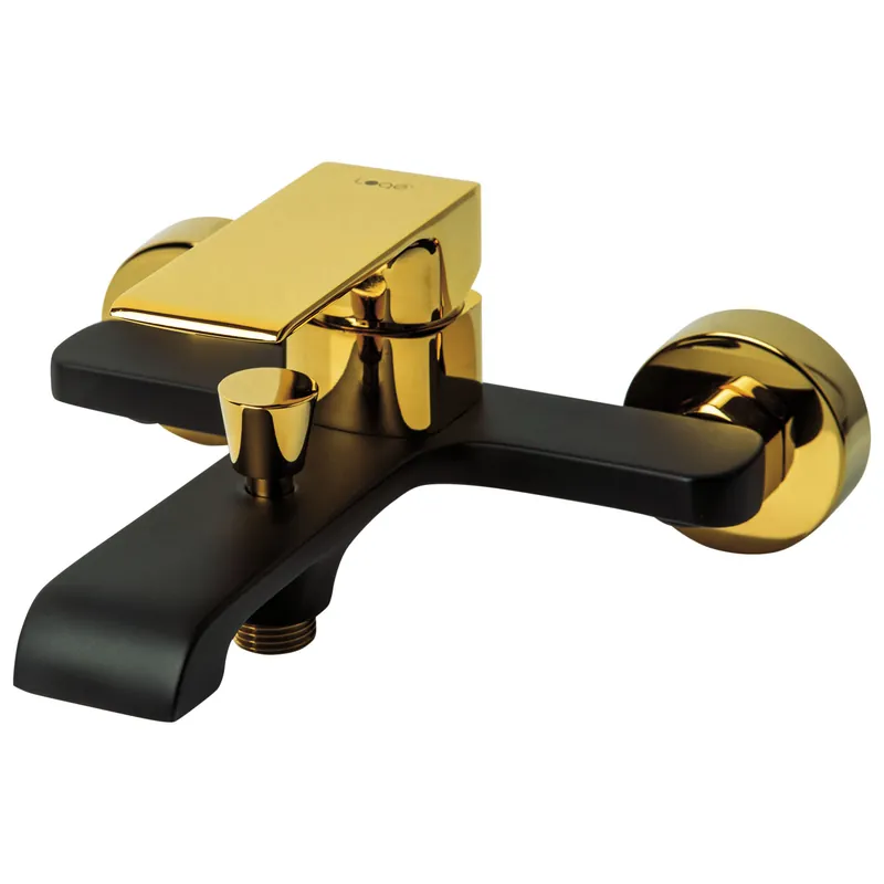 Loqé Maroko badkraan mat zwart en goud Limited Edition
