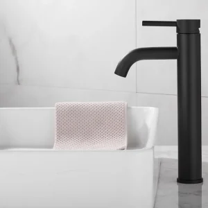Saniclear Plus hoge wastafelkraan zwart mat Bulkbestelling