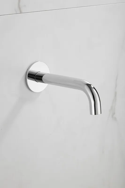 Saniclear Plus baduitloop 20cm chroom Flitsaanbieding