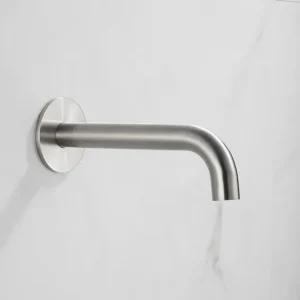 Populair Saniclear Plus baduitloop 20cm RVS