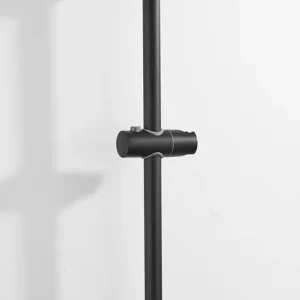 Saniclear Plus douche glijstang 60cm zwart mat Weekendaanbieding