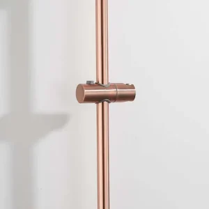 Koop Online Saniclear Plus douche glijstang 60cm geborsteld koper