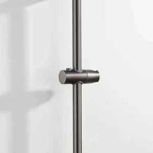 Koopje Saniclear Plus douche glijstang 60cm verouderd ijzer - gunmetal