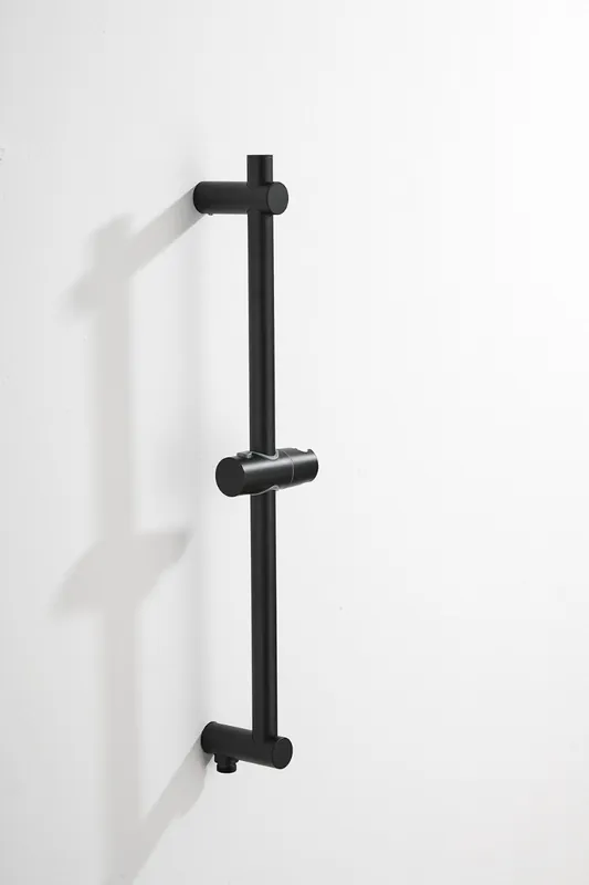 Lage Prijs Saniclear Plus douche glijstang met wateraansluiting 60cm zwart mat