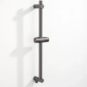 Saniclear Plus douche glijstang met wateraansluiting 60cm verouderd ijzer - gunmetal Express Levering