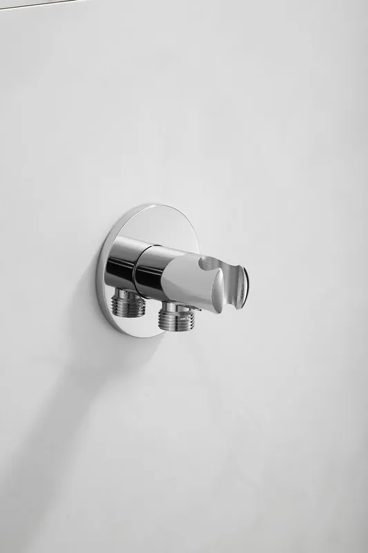 Saniclear Plus handdouche houder met wateraansluiting chroom Modern