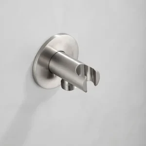 Dagaanbieding Saniclear Plus handdouche houder met wateraansluiting RVS