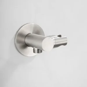 Saniclear Plus draaibare handdouche houder met wateraansluiting RVS Fabrieksprijs