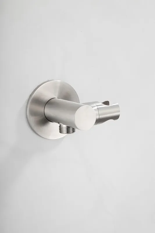 Saniclear Plus draaibare handdouche houder met wateraansluiting RVS Fabrieksprijs