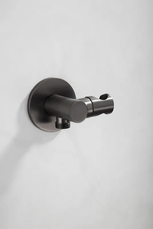 Exclusieve Aanbieding Saniclear Plus draaibare handdouche houder met wateraansluiting verouderd ijzer