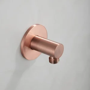 Saniclear Plus wand wateraansluiting geborsteld koper Exclusief