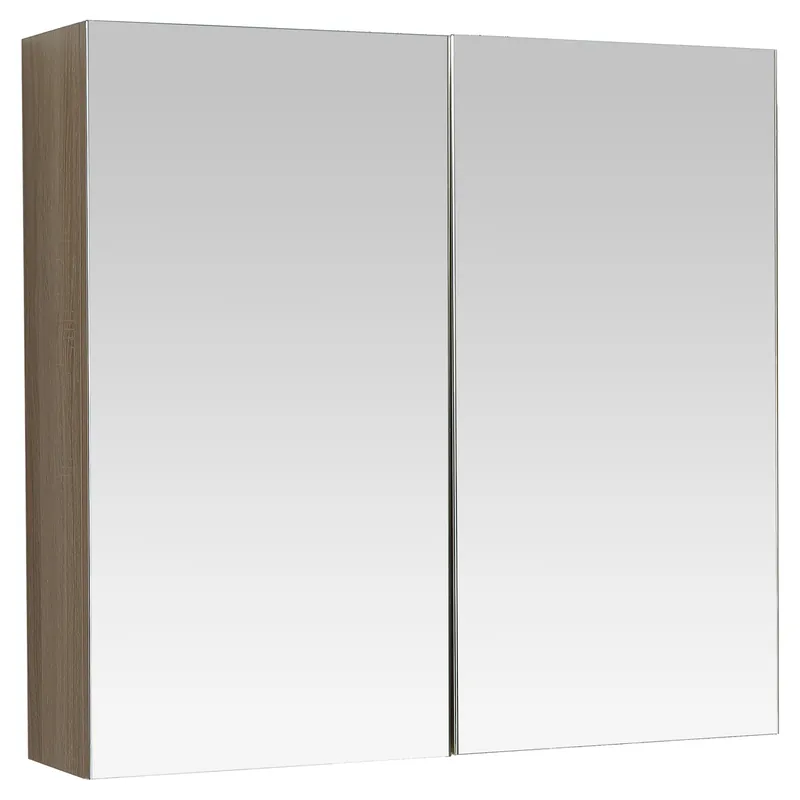 Geld-Terug-Garantie Differnz Reno spiegelkast 75cm eiken