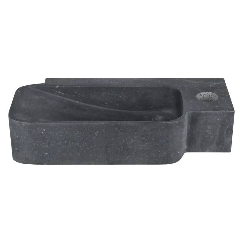 Nu Kopen Differnz Reba fontein 36x19x8cm natuursteen bombai black