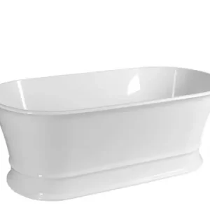 Polysan Delonix vrijstaand bad 170x84x61,5cm wit Budget