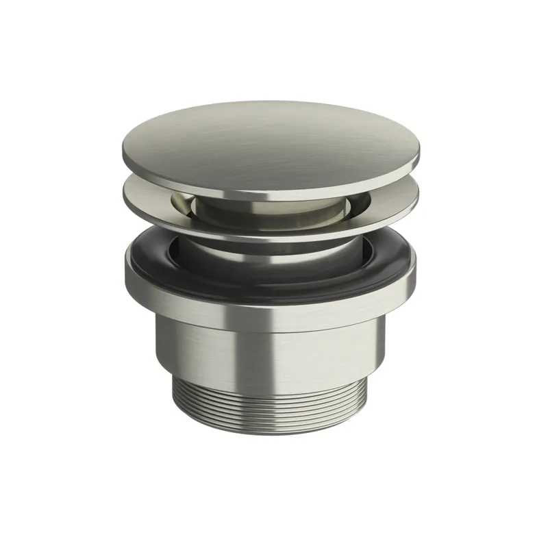 Nieuwe Collectie Hotbath Archie always open plug RVS