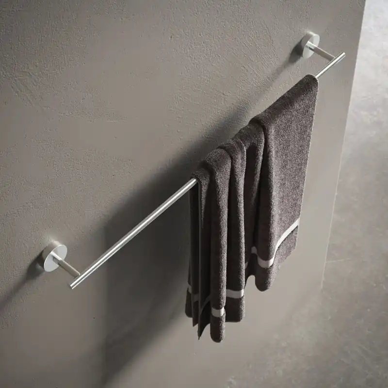 Koop Vandaag Hotbath Archie handdoekstang 60cm RVS