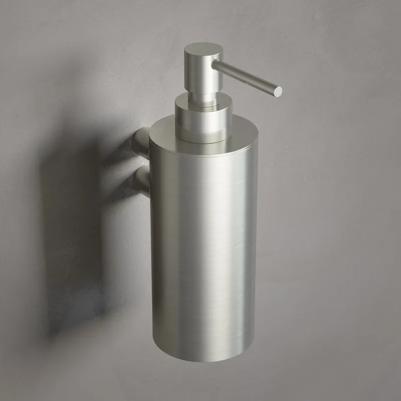 Wereldwijde Verzending Hotbath Archie zeepdispenser wandmodel RVS