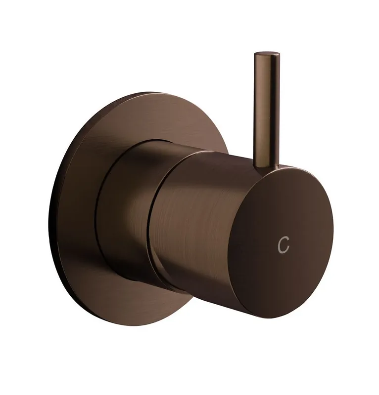 Dagaanbieding Hotbath Cobber afbouwdeel inbouw stopkraan koud verouderd messing