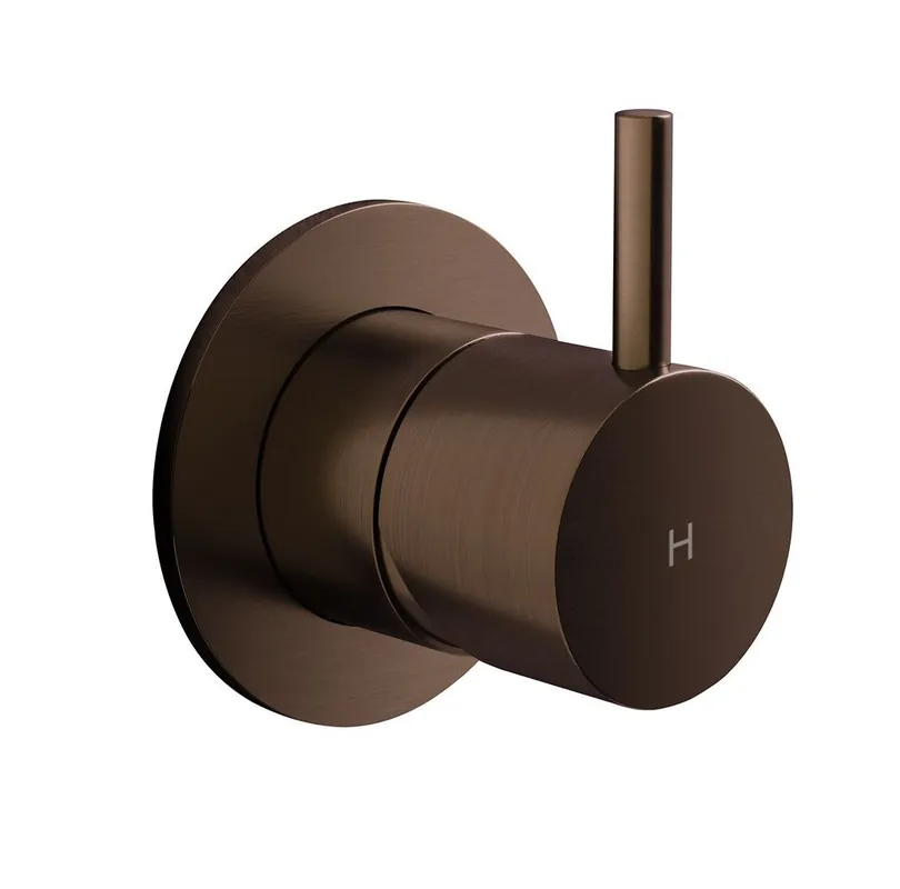 Hotbath Cobber afbouwdeel inbouw stopkraan warm verouderd messing Groothandel
