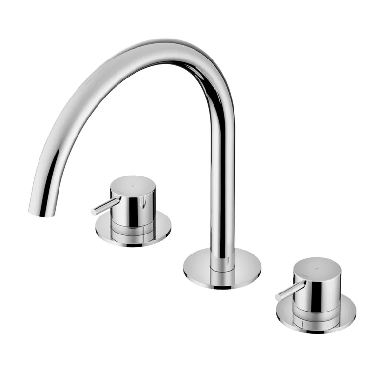 Bulkbestelling Hotbath Cobber inbouw wastafelmengkraan 3-gats CB033 rosé goud