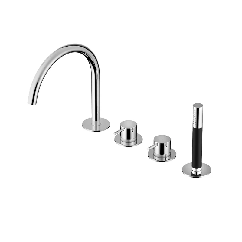 Hotbath Cobber badrandcombinatie met uitloop CB073 geborsteld koper PVD Hete Deal