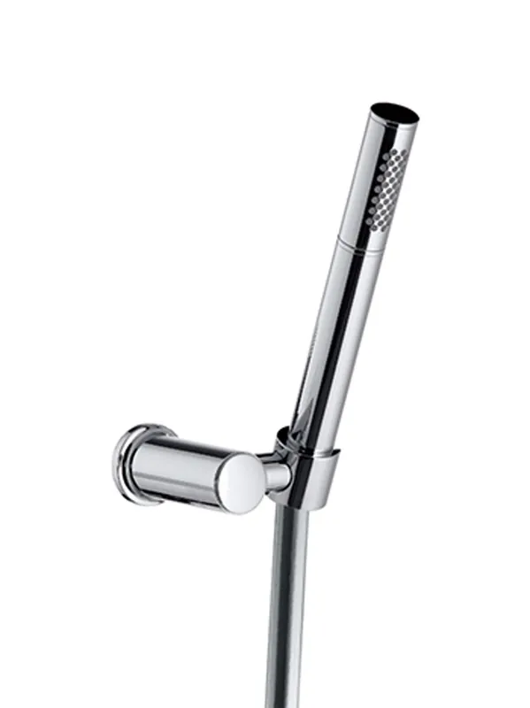 Goedkoop Hotbath Mate wandsteun verstelbaar met messing staafhanddouche en doucheslang
