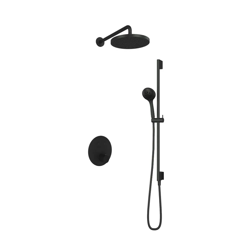 Gratis Retour Hotbath Cobber IBS22CR inbouwdouche met 3s handdouche, 30cm hoofddouche en glijstang chroom
