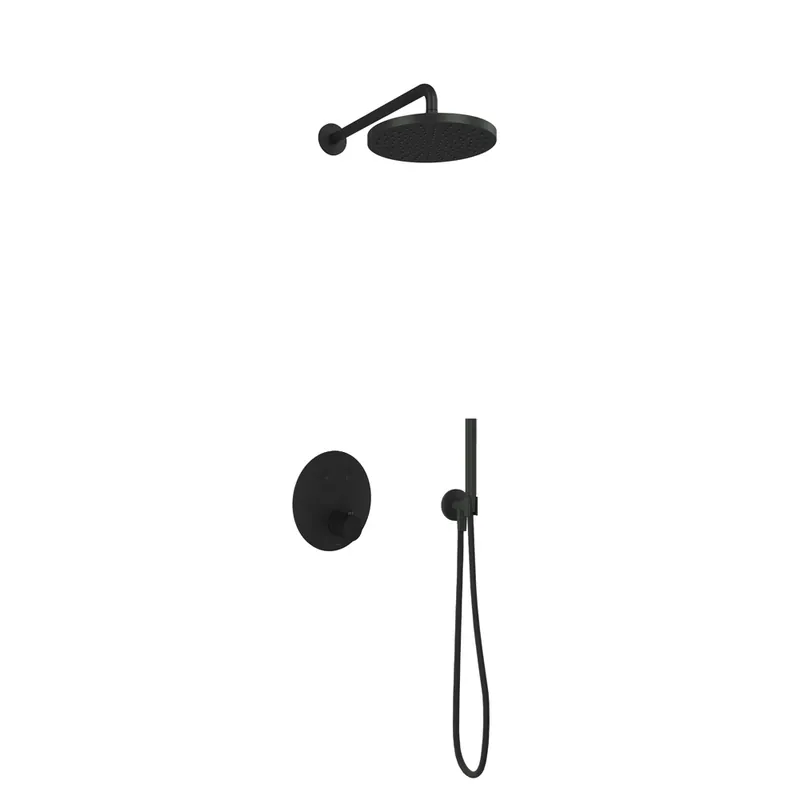 Hotbath Cobber IBS22GN inbouwdouche met 30cm hoofddouche geborsteld nikkel Gratis Retour