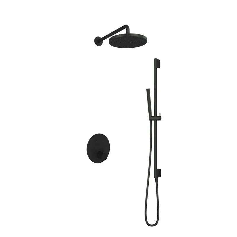 Nieuw Model Hotbath Cobber IBS22GN inbouwdouche met 30cm hoofddouche en glijstang geborsteld nikkel