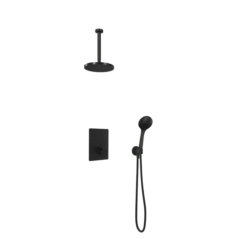 Hotbath Cobber IBS23CR inbouwdouche met 3s handdouche en 30cm plafondbuis chroom Professioneel