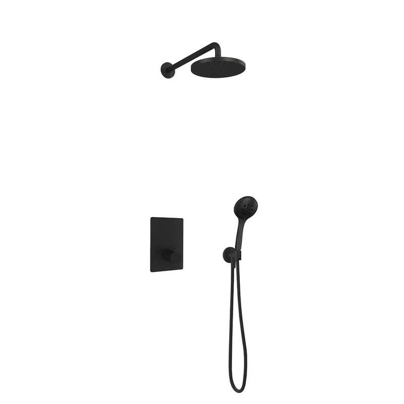 Hotbath Cobber IBS23GN inbouwdouche met 3s handdouche geborsteld nikkel Professioneel