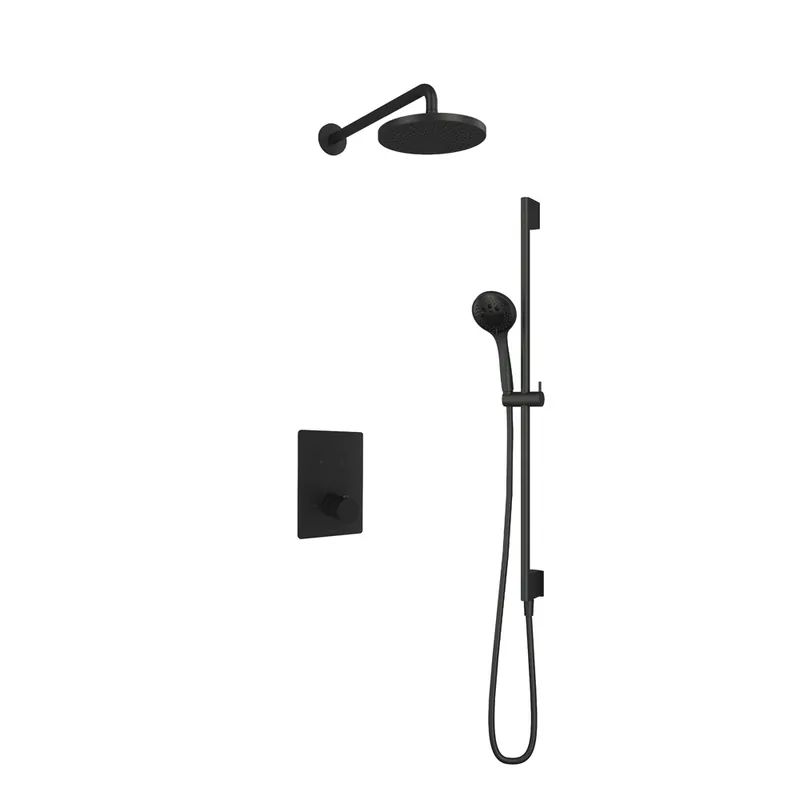 Hotbath Cobber IBS23GN inbouwdouche met 3s handdouche en glijstang geborsteld nikkel Bestseller