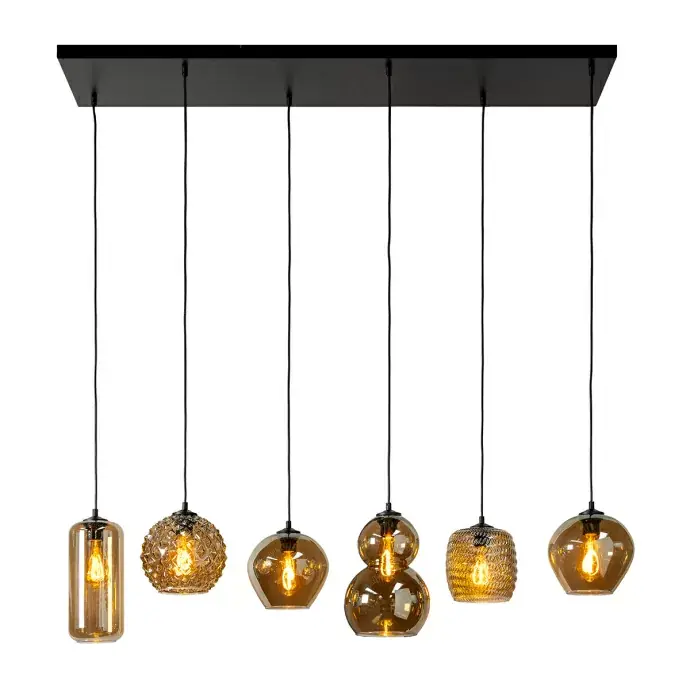 Luxe Hanglamp Quinto 6-lichts