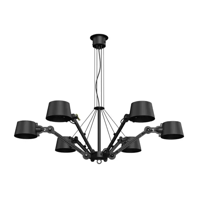Geld-Terug-Garantie Hanglamp Bolt chandelier 6 arm