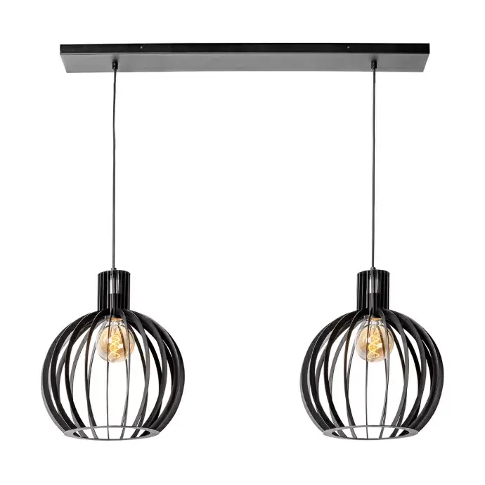 Op = Op Hanglamp Mikel 2-lichts