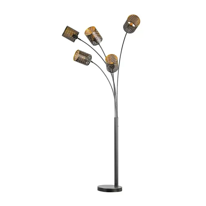 Exclusief Vloerlamp Lana 5-lichts