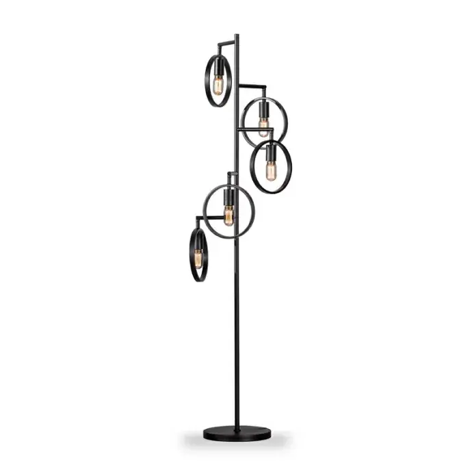 Gratis Verzending Vloerlamp Girare 5-lichts