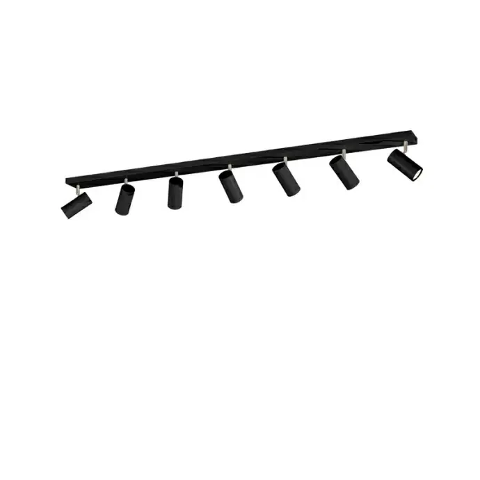 Plafondlamp Mirare Zwart 7 spots Uitverkoop