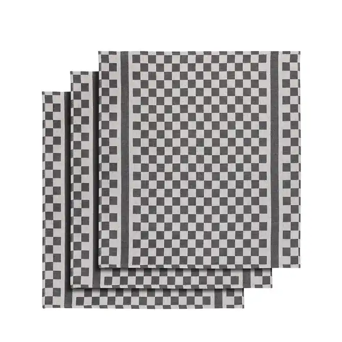 De Witte Lietaer Groom-A Theedoek 65x70 black Exclusieve Aanbieding